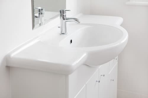 Basin and Mono Mixer Tap - Professional plumbing work by Rosebourne Plumbing