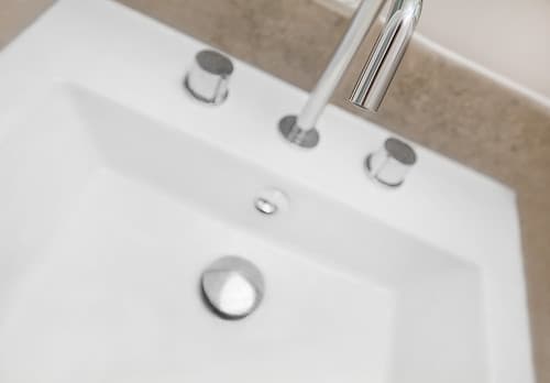 Basin with Three-Hole Mixer - Professional plumbing work by Rosebourne Plumbing