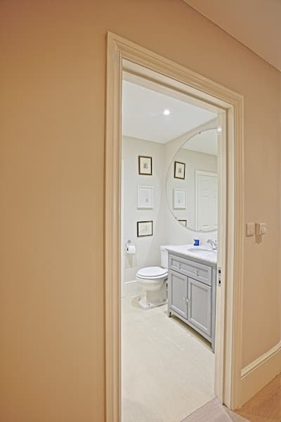 Downstairs Cloakroom - Professional plumbing work by Rosebourne Plumbing