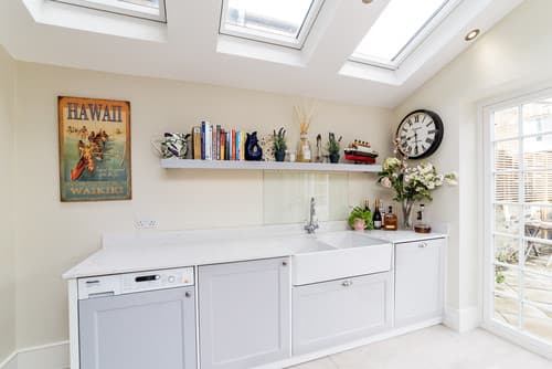 Sink and Integrated Dishwasher - Professional plumbing work by Rosebourne Plumbing