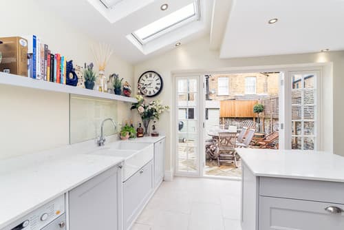 Kitchen Looking to the Garden - Professional plumbing work by Rosebourne Plumbing