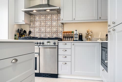 Cooker Wall and Extractor - Professional plumbing work by Rosebourne Plumbing