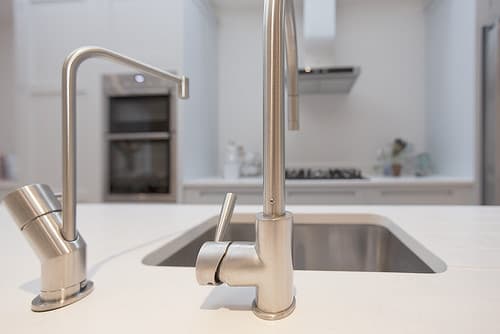 Kitchen Mixer and Filtered Water Tap - Professional plumbing work by Rosebourne Plumbing