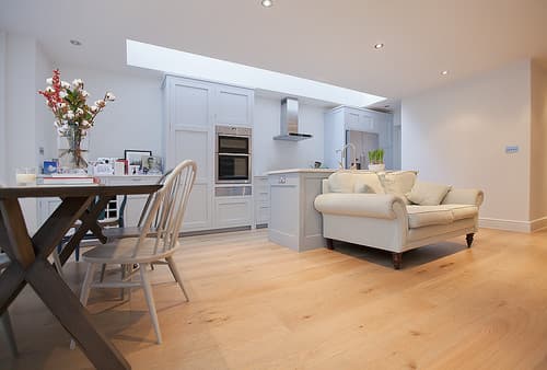 Open-Plan Kitchen and Living Space - Professional plumbing work by Rosebourne Plumbing