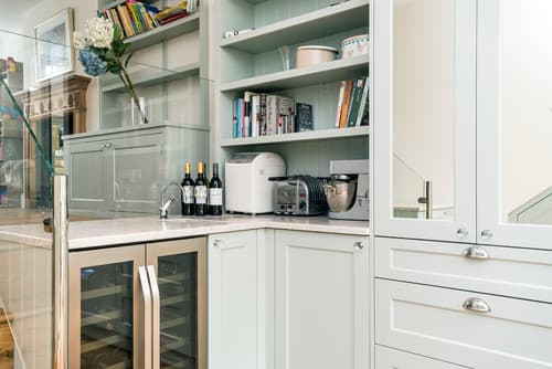 Pantry Run with Wine Coolers - Professional plumbing work by Rosebourne Plumbing