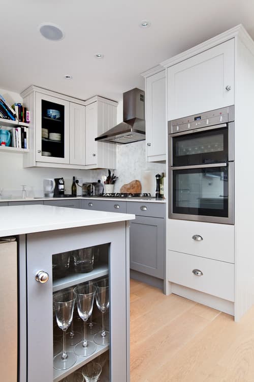Shaker Kitchen with Double Oven - Professional plumbing work by Rosebourne Plumbing