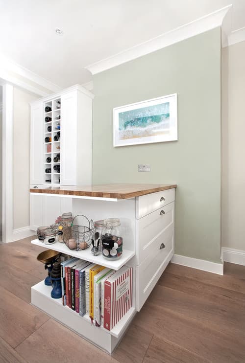 Breakfast Bar and Storage - Professional plumbing work by Rosebourne Plumbing