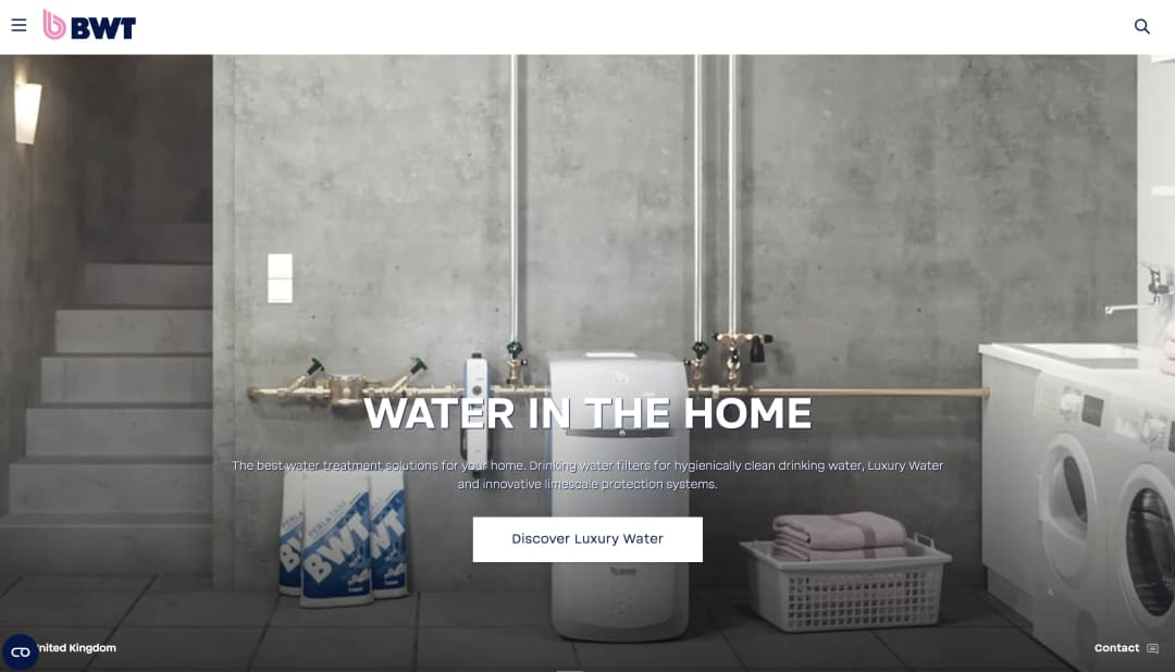 BWT UK website