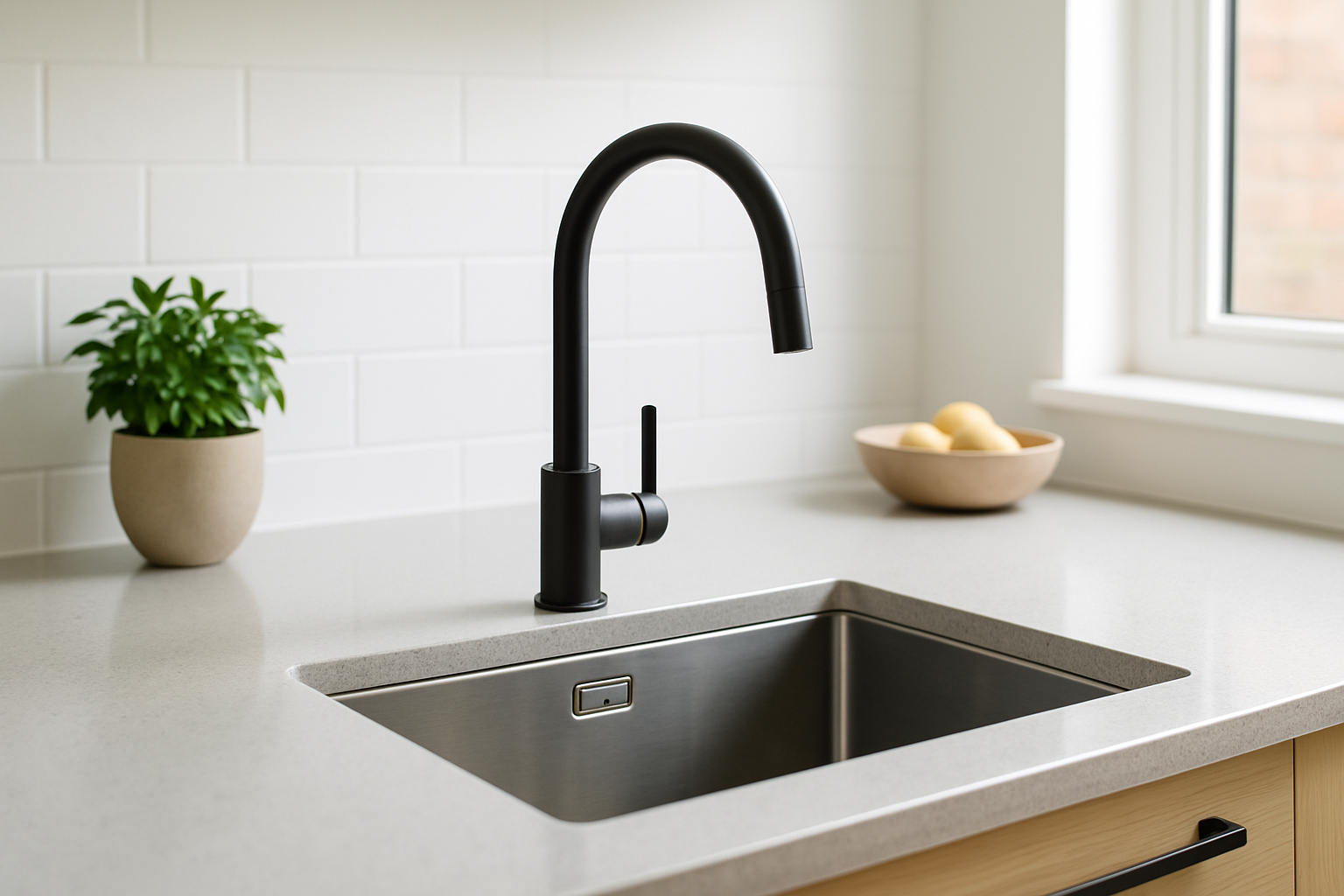 Kitchen sink plumbing installation - professional FAQ answers Hampshire & Wiltshire