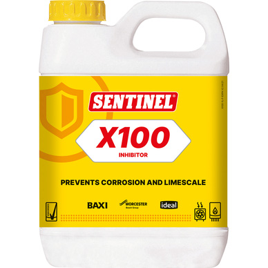 Sentinel X100 Inhibitor for central heating systems