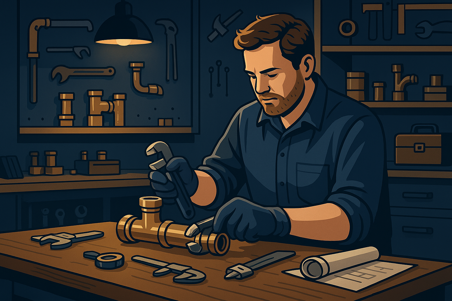 Small business workshop showing quality craftsmanship and attention to detail