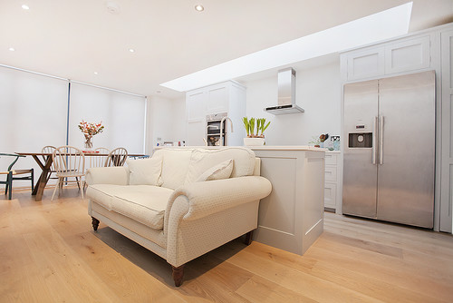 Kitchen Layout - Edenvale Road, Sands End, Fulham - Professional plumbing work by Rosebourne Plumbing