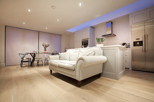 Contemporary Living Room - Edenvale Road, Sands End, Fulham - Professional plumbing work by Rosebourne Plumbing