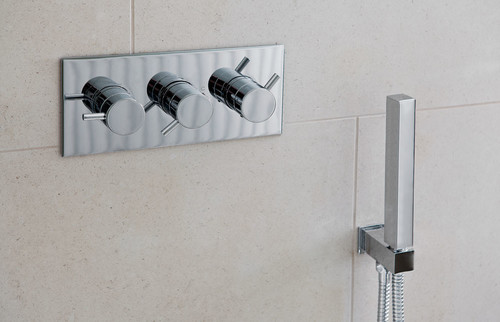 Contemporary Bathroom Detail - Gloucester Terrace - Professional plumbing work by Rosebourne Plumbing