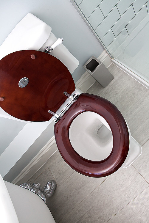 Contemporary Bathroom Extended - Graham Road, Hackney - Professional plumbing work by Rosebourne Plumbing