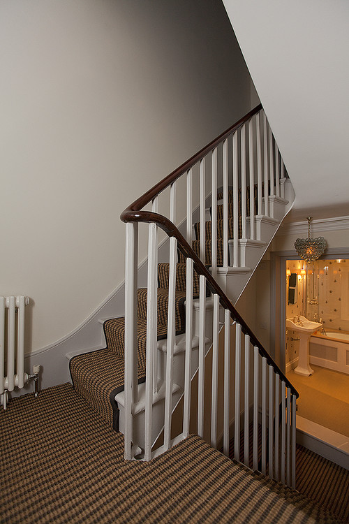 Traditional Staircase - Northumberland Place - Professional plumbing work by Rosebourne Plumbing