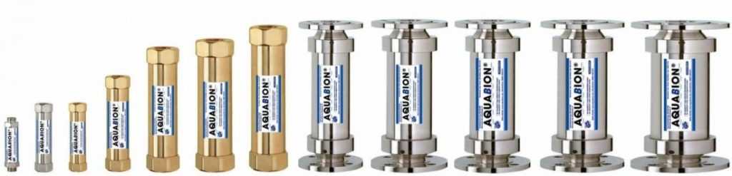 Aquabion Product Lineup - German Water Conditioning Technology