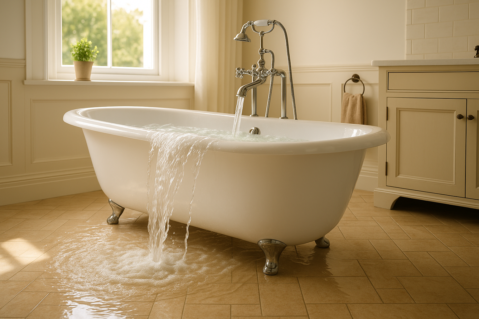 Professional overflow pipe repair services Hampshire - Rosebourne Plumbing expert dripping pipe solutions