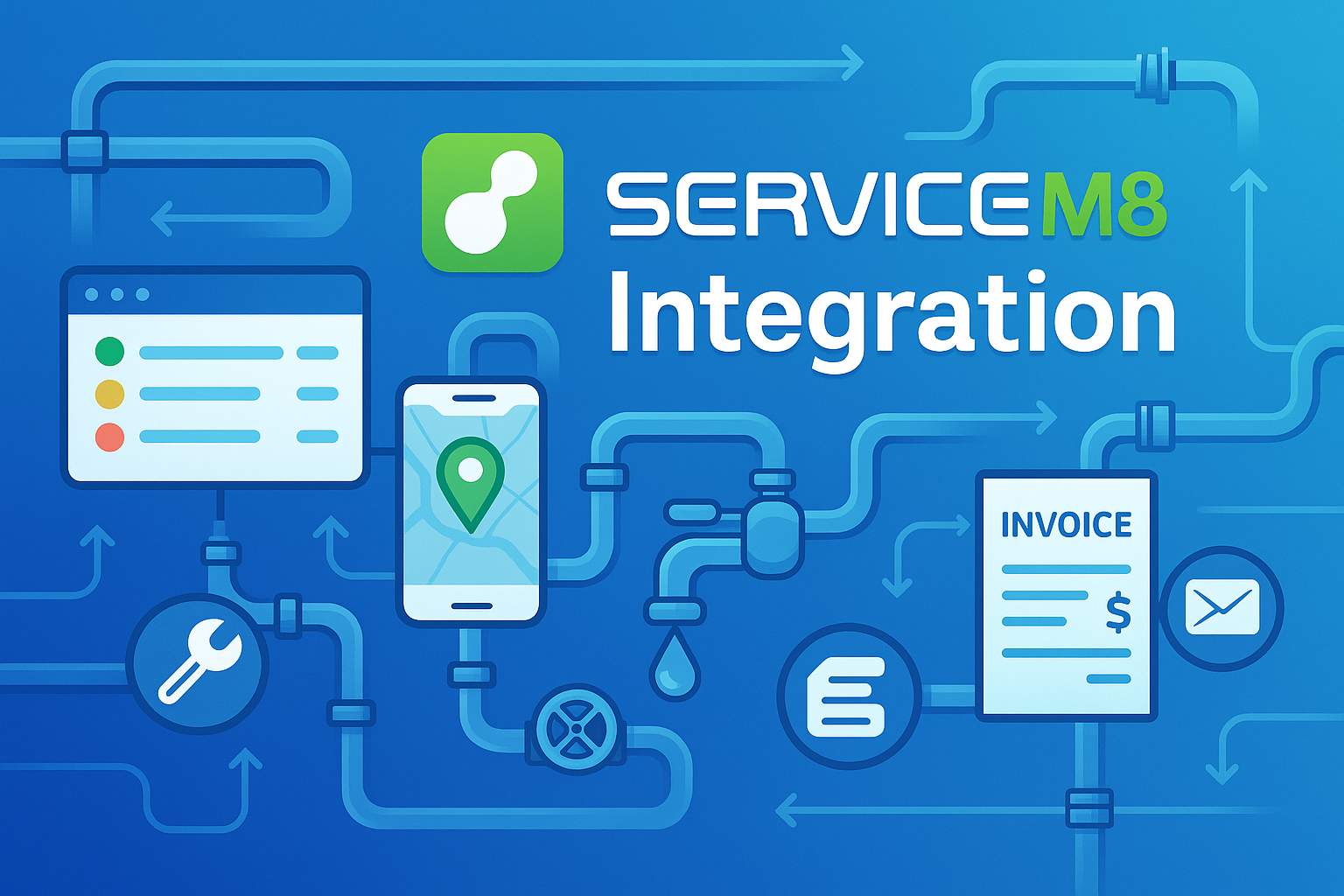 ServiceM8 Integration - Professional Job Management Technology for Plumbing Services