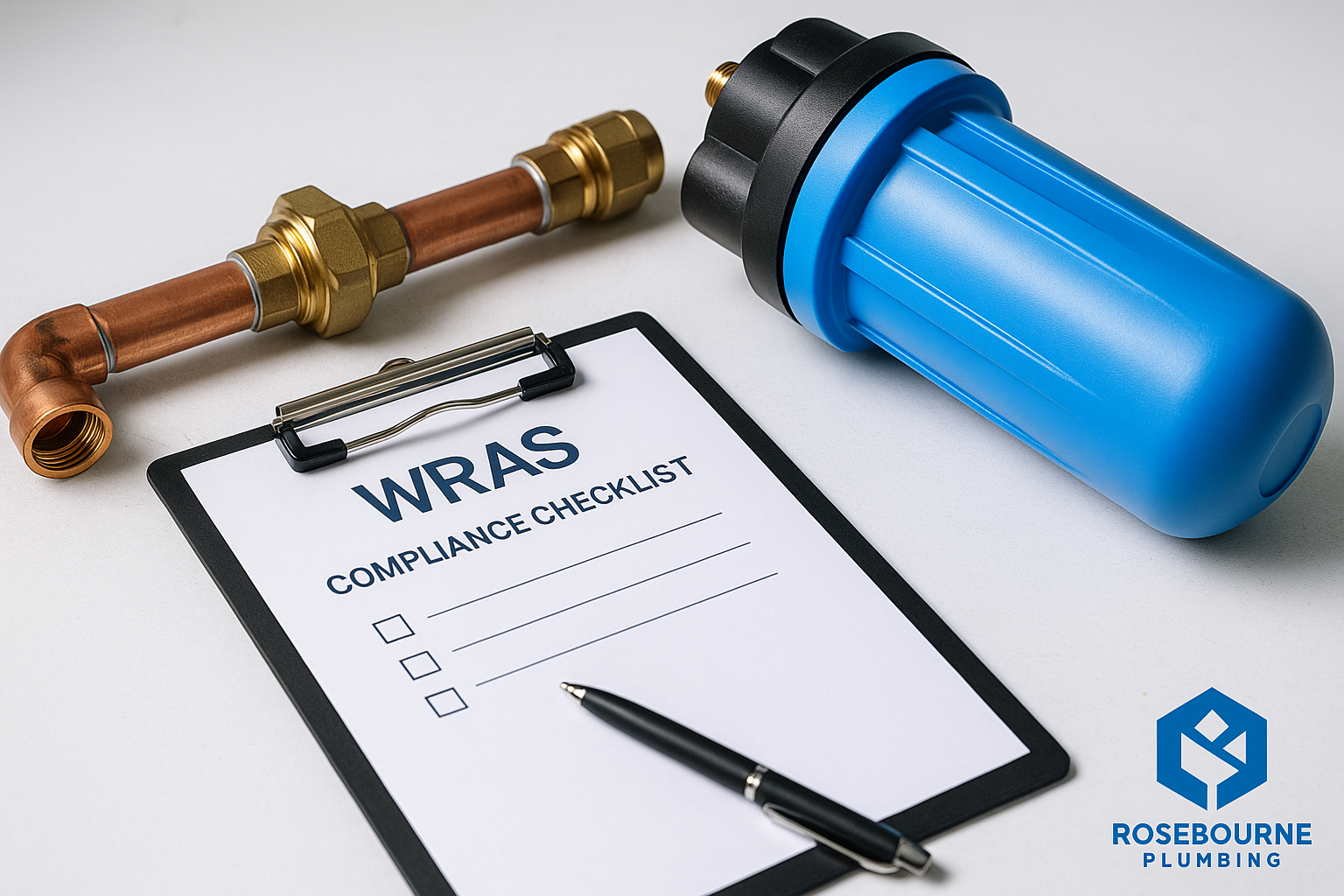 WRAS certification compliance setup - professional water filtration installation
