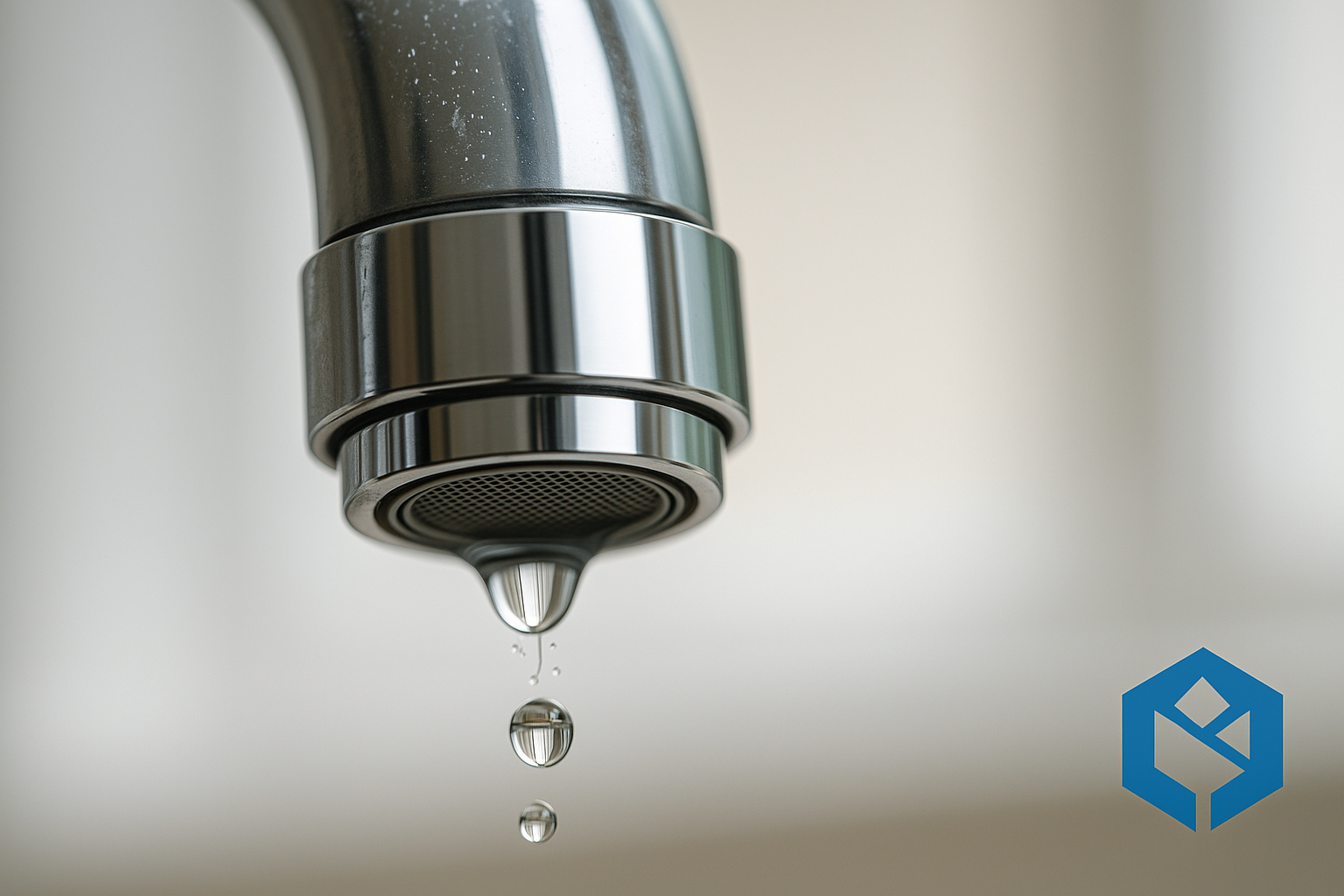 Hampshire hard water residue effects on chrome faucet - before and after filtration